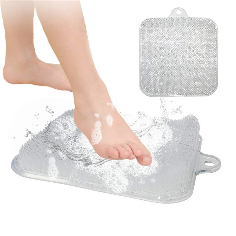 Shower Foot Scrubber, Feet Massager Spa Cleaner with Non Slip Suction
