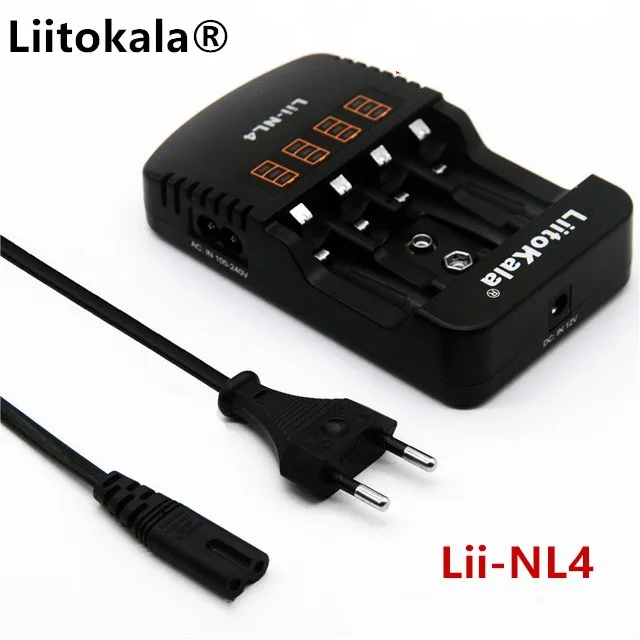 Аккумуляторы LiitoKala Lii-NL4 перезаряжаемые батареи AA AAA 9 V Ni - MH Cd | Электроника