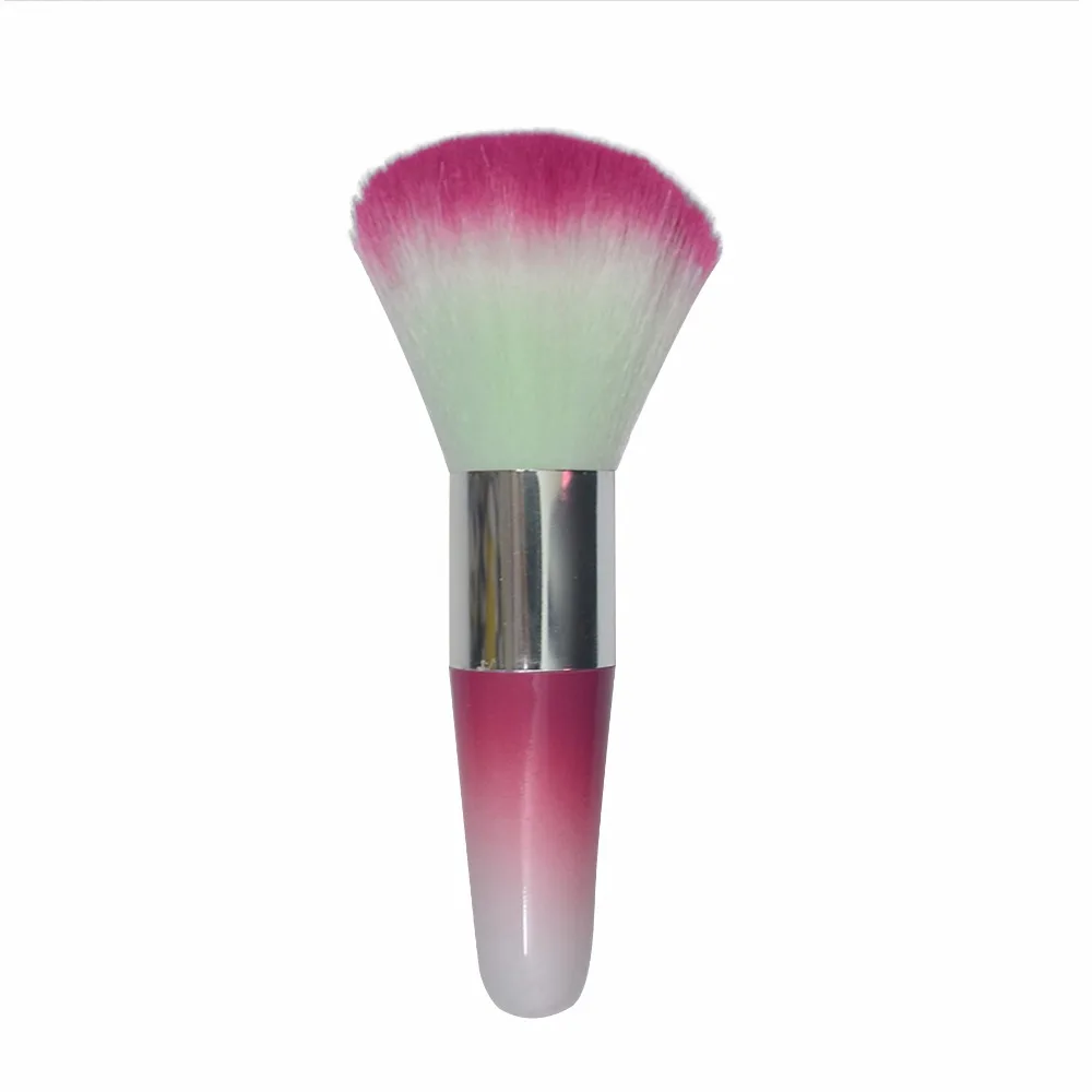 

YZWLE 1 Pc Nail Art Dust Remover Brush Cleaner Acrylic UV Gel Rhinestones Makeup Brush Tool