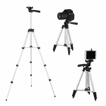

Universal Portable Camera Tripod For iPhone with Rocker Arm Tripod Stand For Canon/Nikon/Sony DSLR Camera Camcorder Tripod
