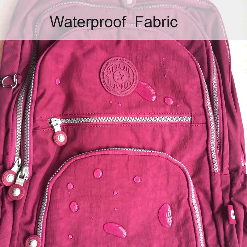 TEGAOTE, школьный рюкзак для девочек-подростков, Mochila Feminina, женские рюкзаки, нейлоновый водонепроницаемый повседневный рюкзак для ноутбука, женский рюкзак