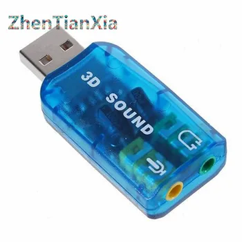 

Usb Sound Card Usb Audio 5.1 External Usb Sound Card Audio Adapter Mic Speaker Audio Interface For Laptop Pc Microdata