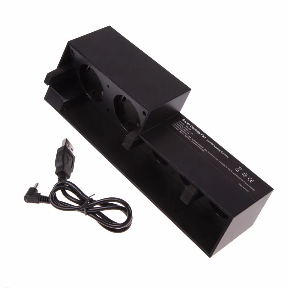 Cool boy USB внешний турбо контроль температуры охлаждения 5 Вентилятор Кулер для sony PS4 консоли 0323