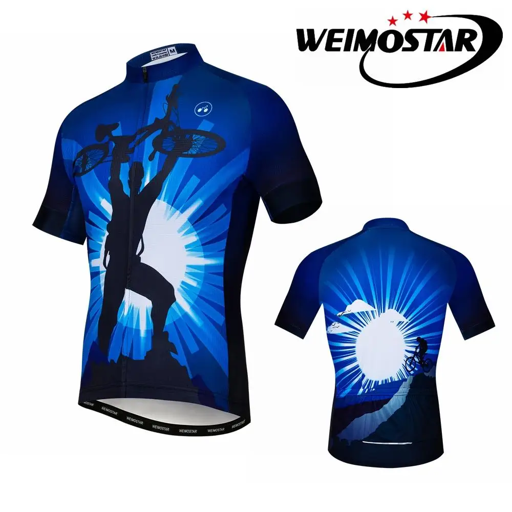 2018 мужская летняя одежда для велоспорта MTB Road Maillot рубашка велосипедная короткий