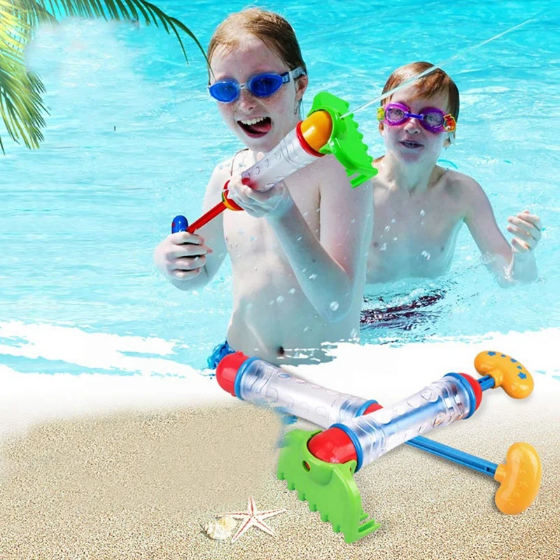 Забавный детский Бассейн Песочный набор водный пляжный распылитель Cannon водный бой бластер лопатка-грабли игрушки для ванной
