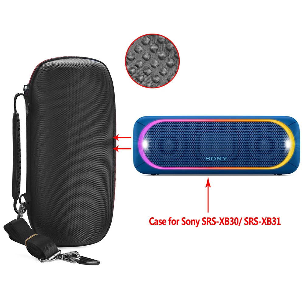 Новый переносной чехол для SONY SRS-XB30 SRS XB30 XB31 Bluetooth динамик сумка Спорт на открытом воздухе Коробка Для Хранения Чехол