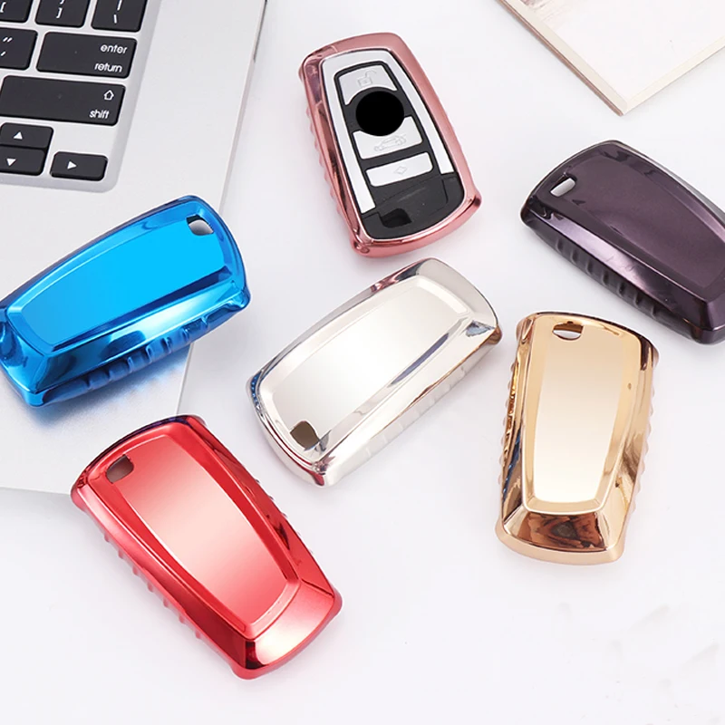 

High Quality Car Key Cover Auto Remote Key Cover Case for BMW F05 F10 F20 F30 Z4 X1 X4 X6 M1 M2 M3 E90 Car Key Chain Key-Chain