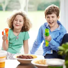 8 дюймов Цветной радужные завитки форма для мороженого силиконовые формы для леденца формы для мороженого с прикрепленными крышками, набор из 6 2 компл./лот DEC249