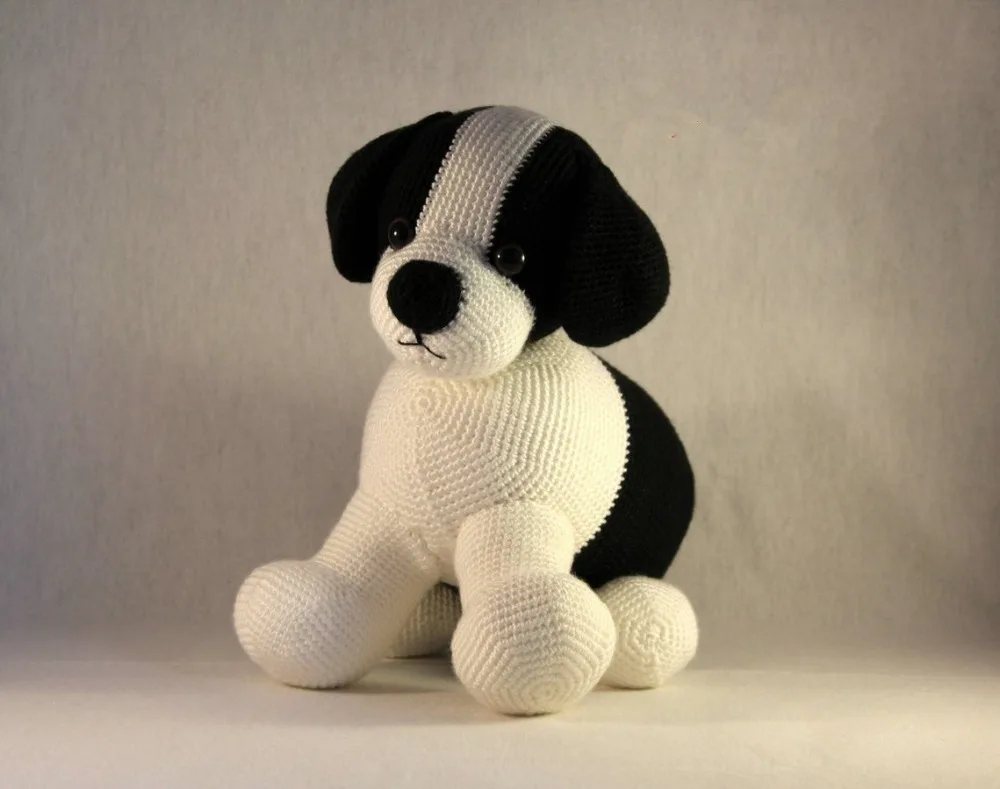 Игрушки для вязания крючком собаки amigurumi номер модели KO0012|Мягкие игрушки