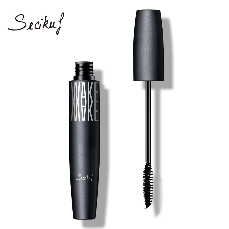 Secikuf Long Lasting Makeup Mascara Waterproof Black Hot Curling