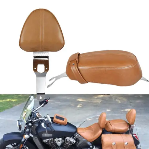 Мотоцикл спинка водительского сиденья Поддержка Pad+ пассажирский Pillion для Indian Scout Sixty- Scout