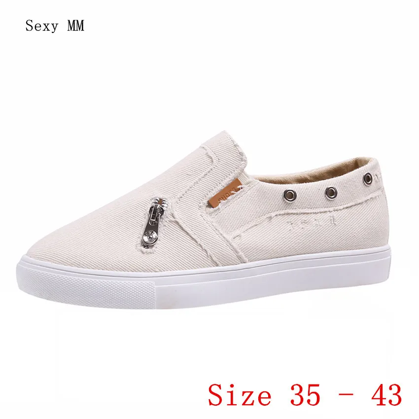 

Flats Women Loafers Woman Casual Shoes Skate Walking Flat Shoes Plus Size 35 - 40 41 42 43