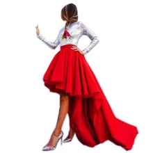 Высокая конец индивидуальный заказ Высокая Низкая атласная длинная юбка с пышная балетная юбка Асимметричные женские юбки для формальных вечеринок на молнии с длинным шлейфом