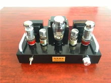 DIY HIFI 6N9P EL34 Spartan X1 6.5W+6.5W Tube Amplifier Kit Stereo Vacuum Tube Power Amp DIY KIT finished el34 vacuum tube amplifier stereo hifi single ended class a power amp 5z4p rectifier 6n2 tube amplifier
