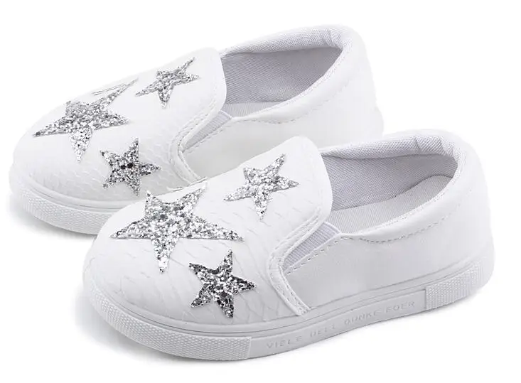 

AI LIANG Autumn Kids Shoes Fashion Casual Sneakers For Boys Girls Toddler Children Sports Running Shoes Rhinestone Stars