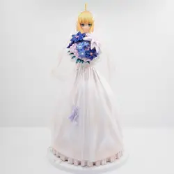 23 см аниме fate/stay night фигурка свадебное платье saber 10th модель Украшение Фигурки ПВХ Коллекция детские игрушки подарки