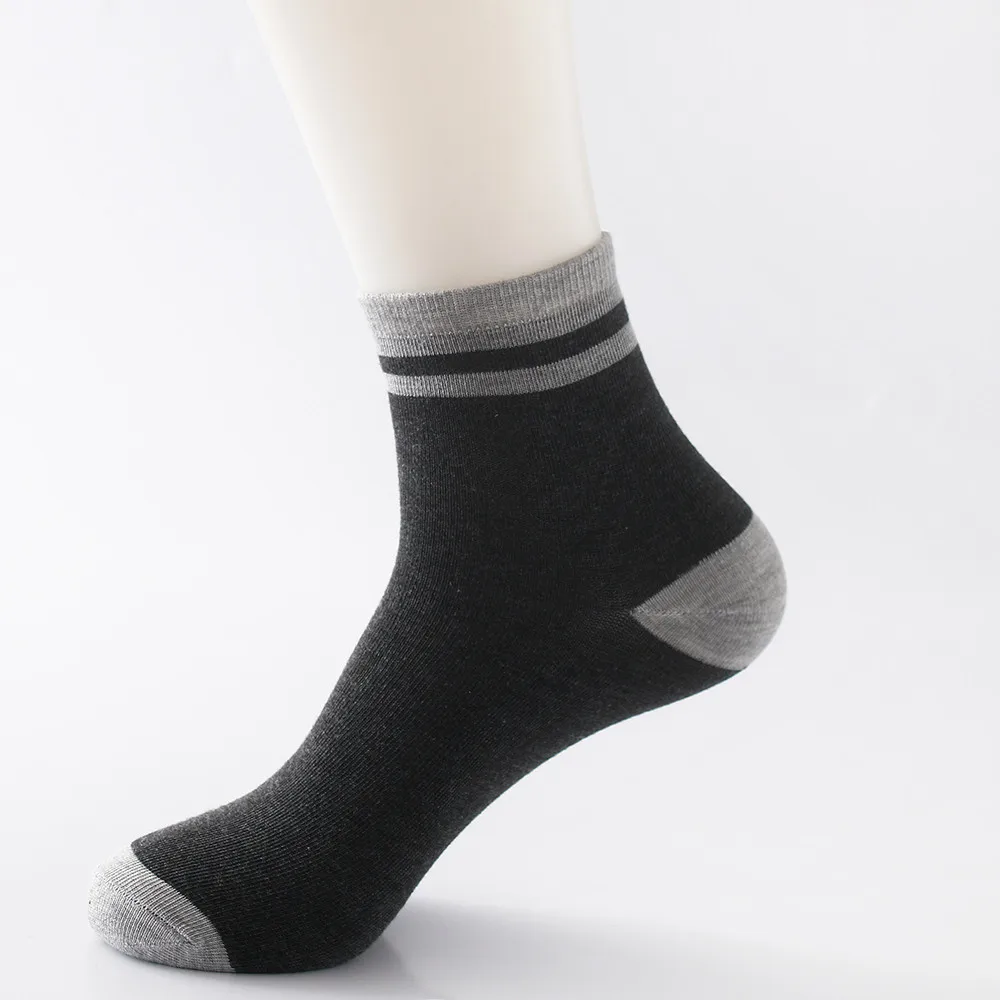 

New 1 Pair Men Women Unisex Cotton Stripe Sport Sock Breathable Wicking Socks Outdoor Cycling Bicycles Socks S10 SE5