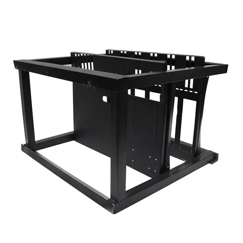 Leory For 6 GPU ETH Ethereum 50x50cm Miner Frame Bracket Open Air Mining Miner Frame Rig Case Bracket 6xGraphics Card 3xFan Slot Leory For 6 GPU ETH Ethereum 50x50cm Miner Frame Bracket Open Air Mining Miner Frame Rig Case Bracket 6xGraphics Card 3xFan Slot