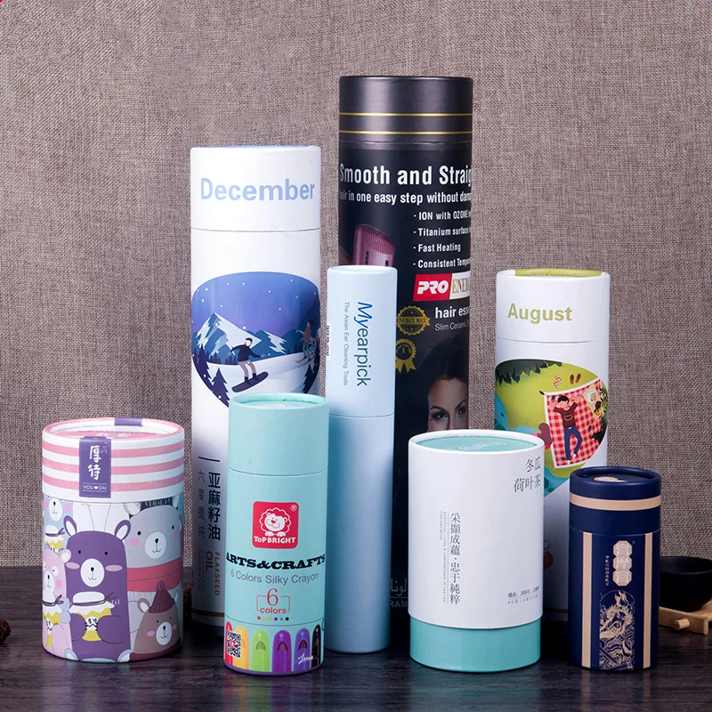 customized kraft cylinder