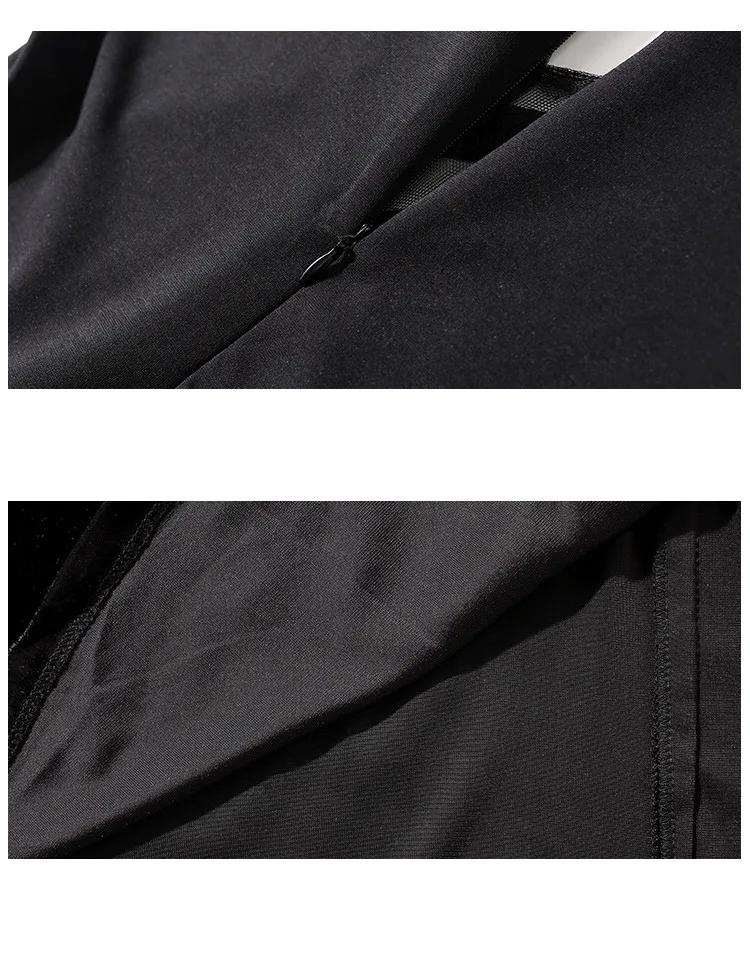 Tang 2019 New Autumn Winter Dress Women Plus Size Velvet mesh Stitching Long Vintage Elegant Robe Elbise Office Casual Dress vestidos (9)