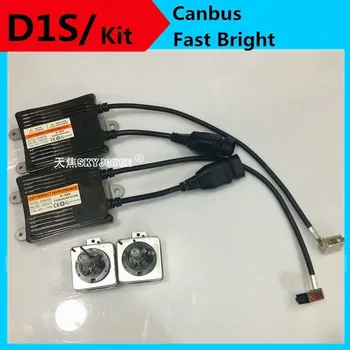 

2016 New 2 sets DHL free shipping CANBUS 12V 24V D1S xenon kit D1C D1S 4300K 6000K D1s xenon hid kit DHL free shipping SQ1408