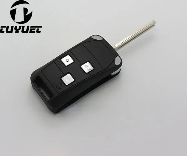 New 3 Button Folding Flip remote Shell Case Cover Fob Keyless For Lexus SC430 ES RX350 LX470 GS IS300 GX470 LS (8)-6