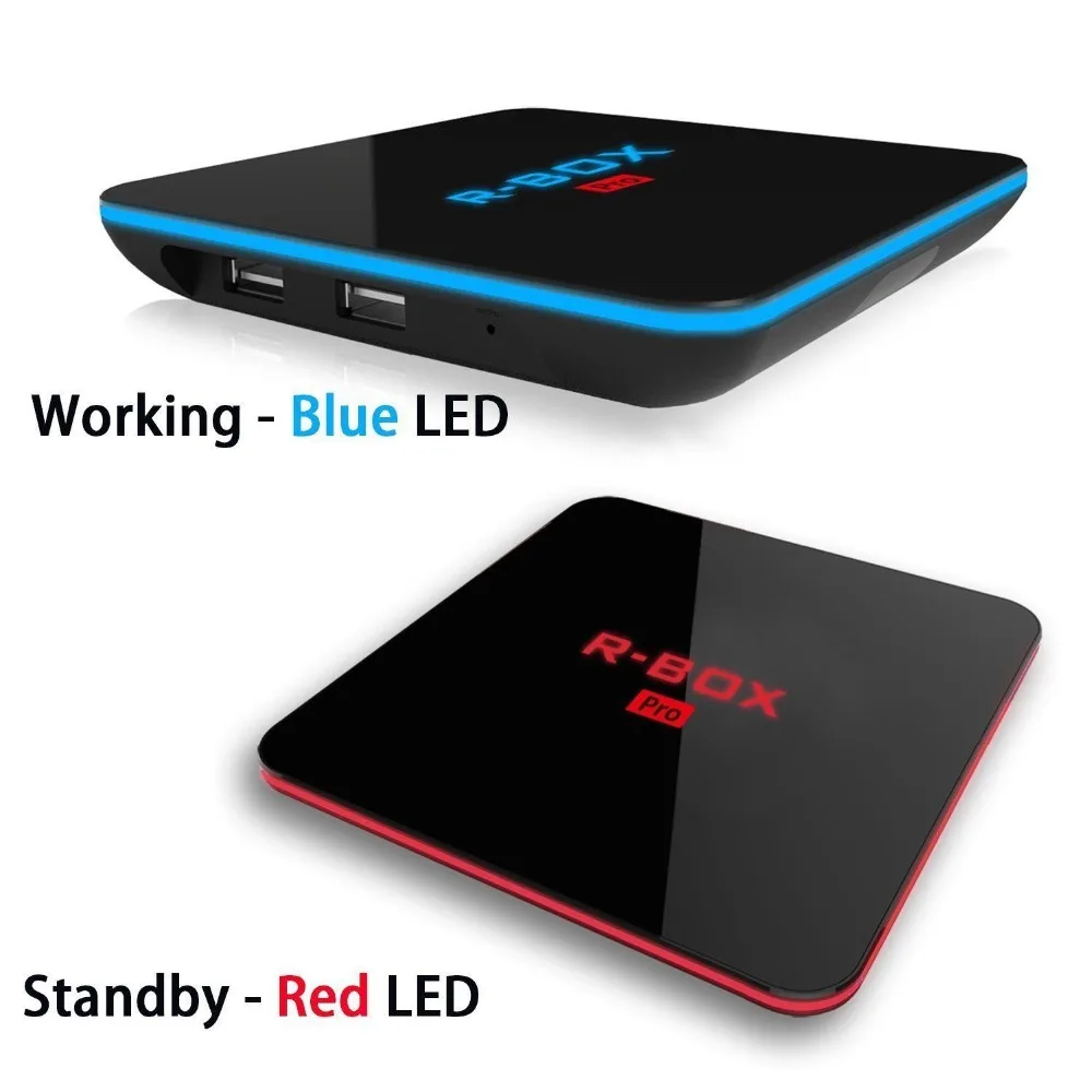 Original R TV BOX Smart TV BOX 3GB/16GB Amlogic S912 Octa Core Android 7.1 TVBOX 2.4G WiFi BT4.0 4K Set Top Box