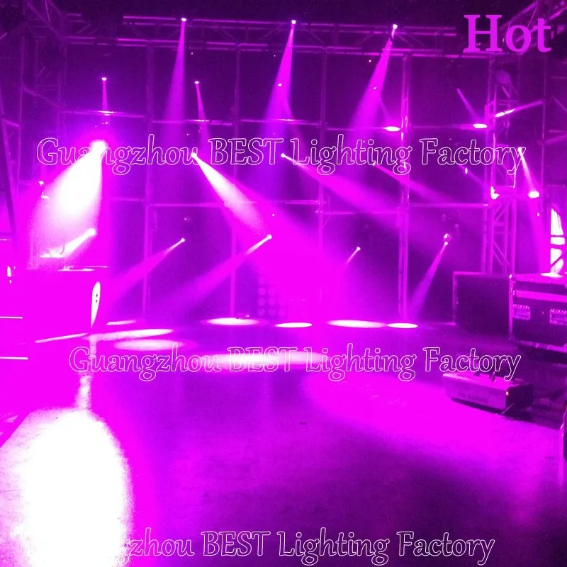 4 шт./лот led spot 90 Вт движущаяся голова светильник spot 90 Вт led moving lyre spot с вращающимся Гобо колесо f светильник чехол moving head