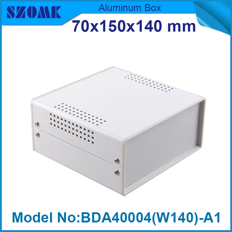 

1 piece distribution instrument case housing high quality black and white color 69x149x140 mm surface with Vents