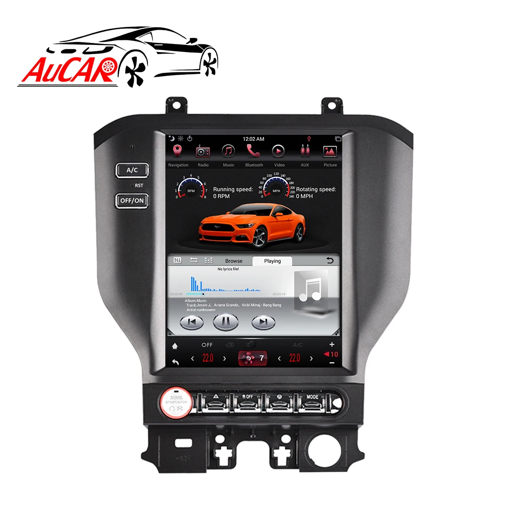 Clearance Tesla Android system Car radio GPS Navigation for For Ford Mustang 2015 2016 2017 2018 2019 Multimedia stereo Player head unit 4 Clearance Tesla Android system Car radio GPS Navigation for For Ford Mustang 2015 2016 2017 2018 2019 Multimedia stereo Player head unit 4