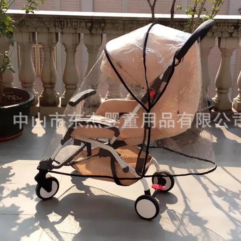 Wholesale Universal Waterproof Rain Cover Wind Dust Shield For Baby Strollers pram for yoya yuyu yoya kissbaby