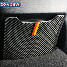 Для Mercedes C Class W205 углеродного волокна Подлокотник для заднего сиденья панель для бардачка накладка Стикеры C180 C200 GLC аксессуары для интерьера
