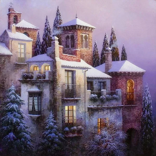 

Maggie Beauty Home new needlework diamond cross stitch kits diamond painting mosaic embroidery decoration gifts Snow villa 16274
