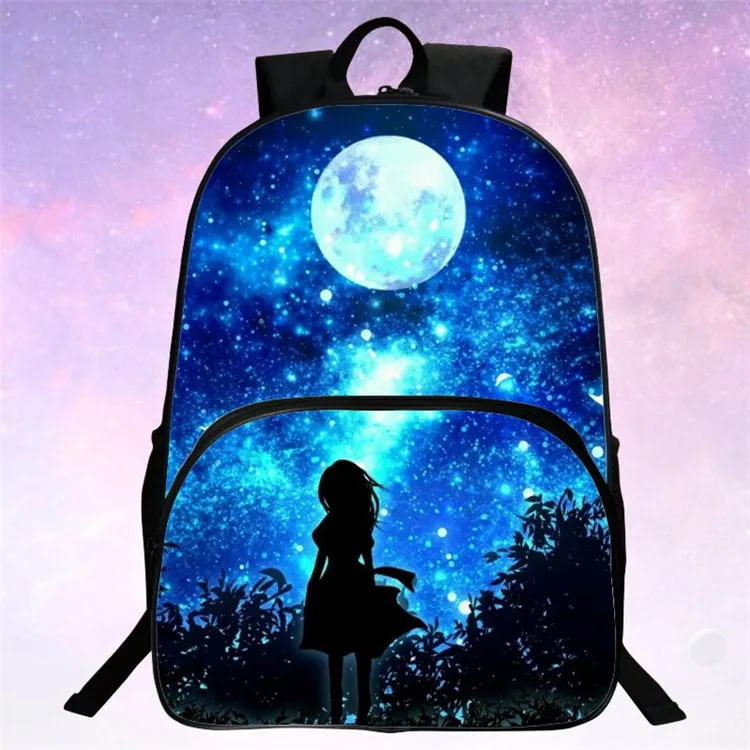 RUNNINGTIGER детские школьные сумки Галактика/Вселенная/Космос 24 цвета печати рюкзак для Teeange девочек мальчиков звезды школьные сумки - Цвет: 16IB2036