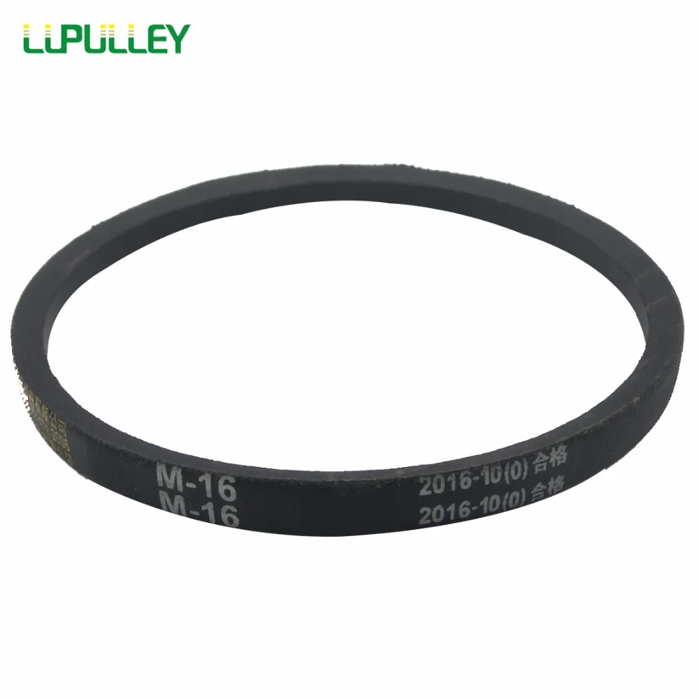 

LUPULLEY V-Belt Type M Black Round Rubber Closed Transmission Belt Top Width 9.5mm M26/27/28/29/30/31/32/33/34/35 for Machinery