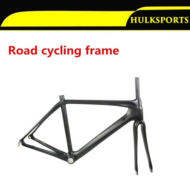 Cheap 700C Full Carbon Frame Black Full Carbon Road Frame Road Cycling 12K/3K/UD Frame