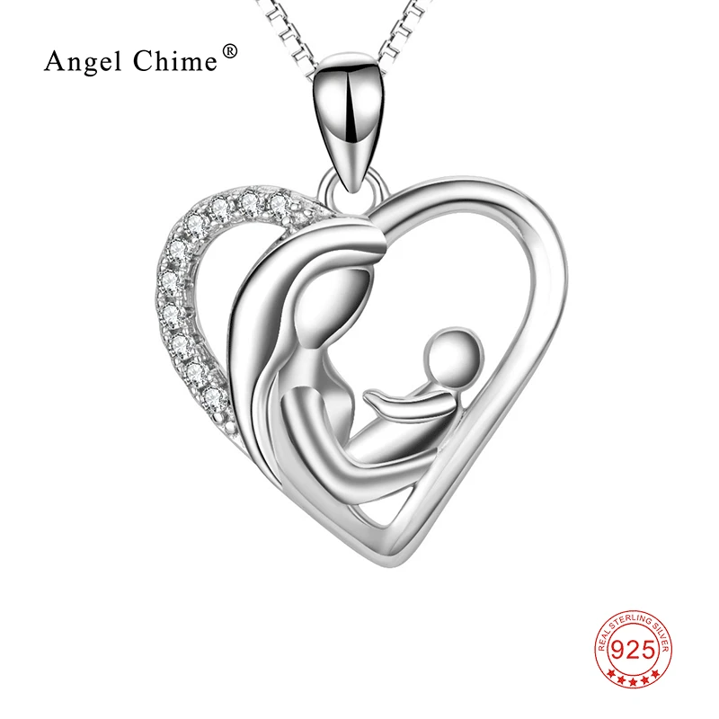 Женское серебряное ожерелье с подвеской в виде сердца|jewelry for women|heart pendant necklacependant
