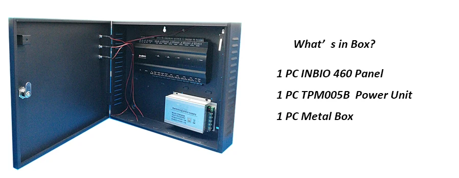 ZK Inbio460 Tcp/Ip система контроля доступа четыре двери безопасности управление доступом Лер с резервным аккумулятором функция блок питания Inbio 460