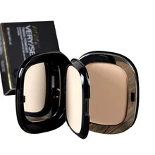 Абсолютно новое влажное сухое двойное использование гладкая кожа фактурирование лица свободный порошок основа макияж водонепроницаемый долговечный G715