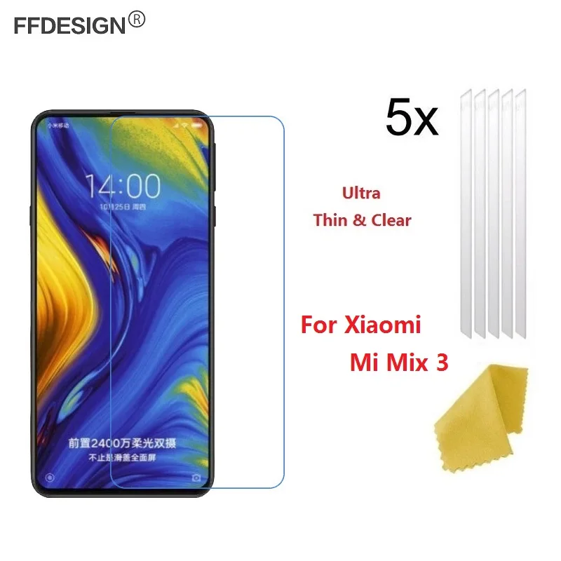 Anti Scratch LCD Screen Protector For Xiaomi Mi Mix 3 Protective Film Foil Mix3 2s 2 Protection | Мобильные телефоны и