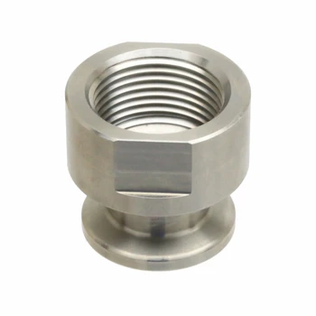 

ISO-KF16 (NW/KF-16) to 3/4" inch male PT Pipe Threads adapter Vacuum Flanges Fitting SS304 Stainless Steel 304