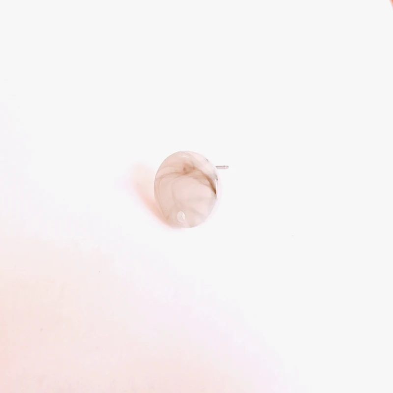 DIY серьги аксессуары Япония живопись тушью имитация кружева текстура акриловый материал уха вафельная посылка - Цвет: 9