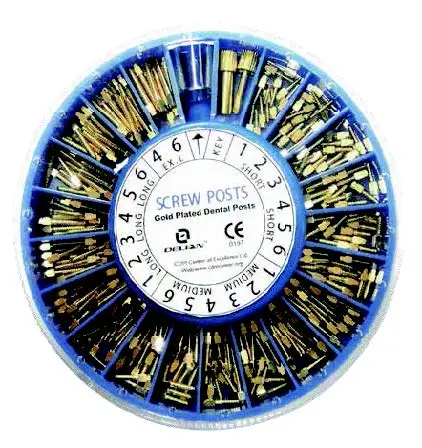 

Dental Gold Plated Screw Posts