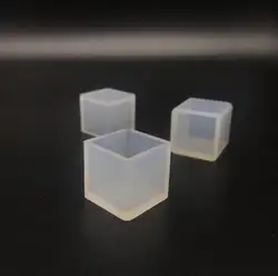 1 шт. 20 мм Cube кулон Цепочки и ожерелья Бусины литья кристалл формы Ясно Эпоксидной Силиконовые смолы жидкости Плесень DIY ювелирных изделий
