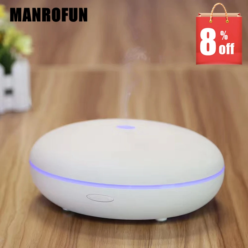 

MRF-032 500ml Creative wood grain aromatherapy machine household mute bedroom mini ultrasonic air essential oil humidifier