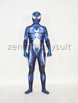 

Venom Symbiote Spider-Man Cosplay Suit With Muscle Shading Halloween Party Spiderman Costume