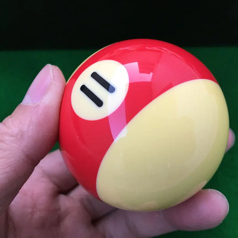 New Little NO design 57.2mm Billiards balls 2 1/4 inch Resin Pool complete set balls Billiards accessories