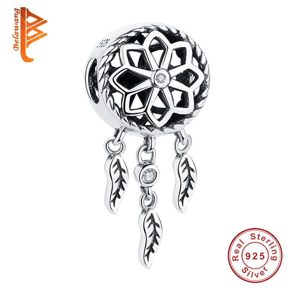 

Authentic 925 Sterling Silver Dream Catcher Pendant Charm Bead Fit Original Pandora Bracelets & Bangles Jewelry Making S925
