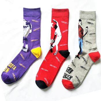 

Wholesale 60 Pairs Personality Deportivo Socks Cotton Casual Sweat - Absorbent Breathable Men's Sock Funny Happy Crew Socks