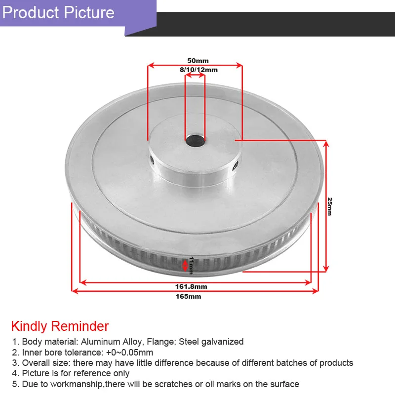 BESPORTBLE 4Pcs Timing Belt Pulley Aluminum 5mm 60 Teeth Timing Pulley Wheel Replacement Pulley with 2 Meter Belt Allen Wrench for 3D Printer CNC Silver Black BESPORTBLE 4Pcs Timing Belt Pulley Aluminum 5mm 60 Teeth Timing Pulley Wheel Replacement Pulley with 2 Meter Belt Allen Wrench for 3D Printer CNC Silver Black